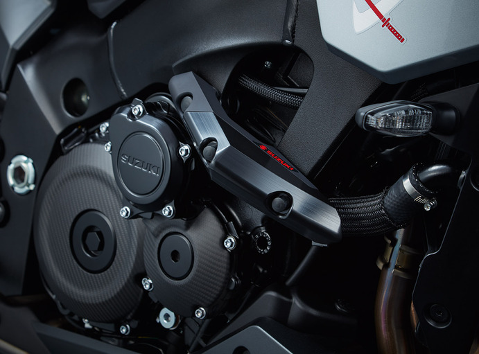 Cursore telaio per Suzuki GSX-S 1000 S Katana (Bj.19-) Originale Suzuki