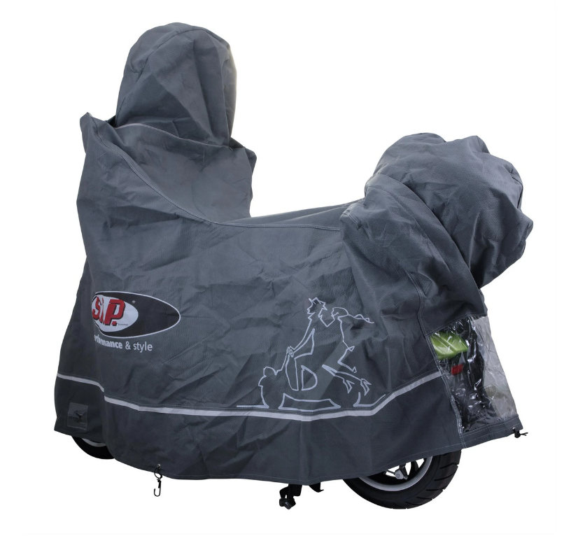 Garage pieghevole Indoor PREMIUM 2.0 per Vespa GTS/GTV/GT, taglia XL, grigio