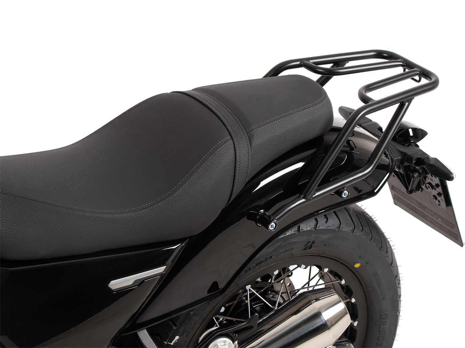 Portapacchi tubolare nero per BMW R 12 (24-) Hepco & Becker