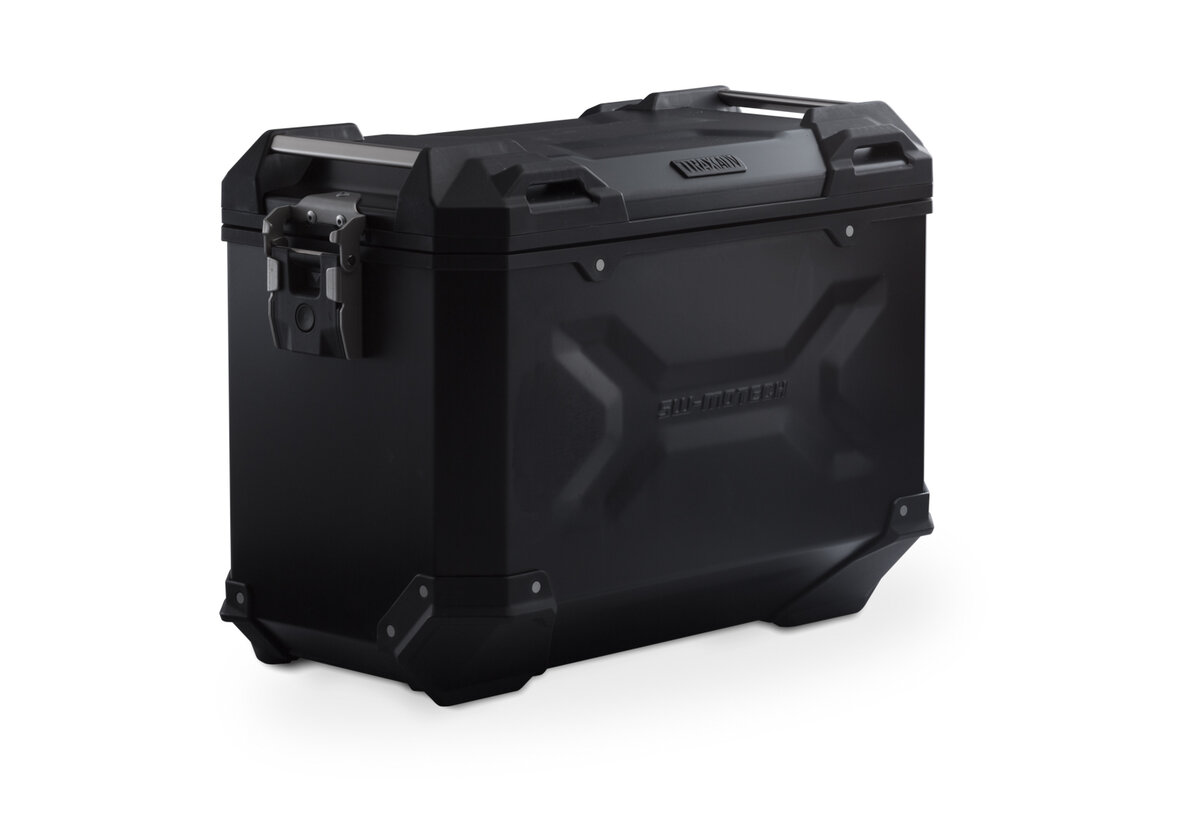 SW-Motech TRAX ADV L valigia in alluminio 45L nero sinistra