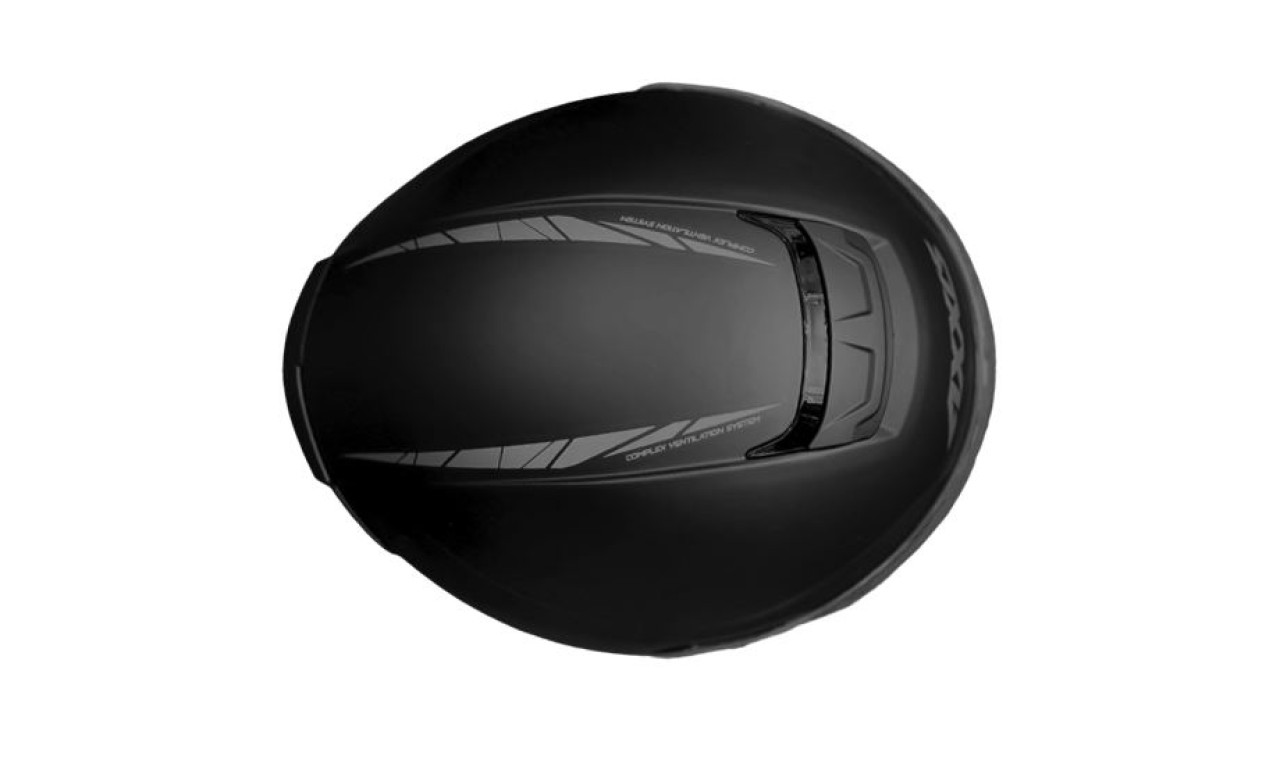 Casco integrale Axxis, Eagle SV Solid, nero opaco