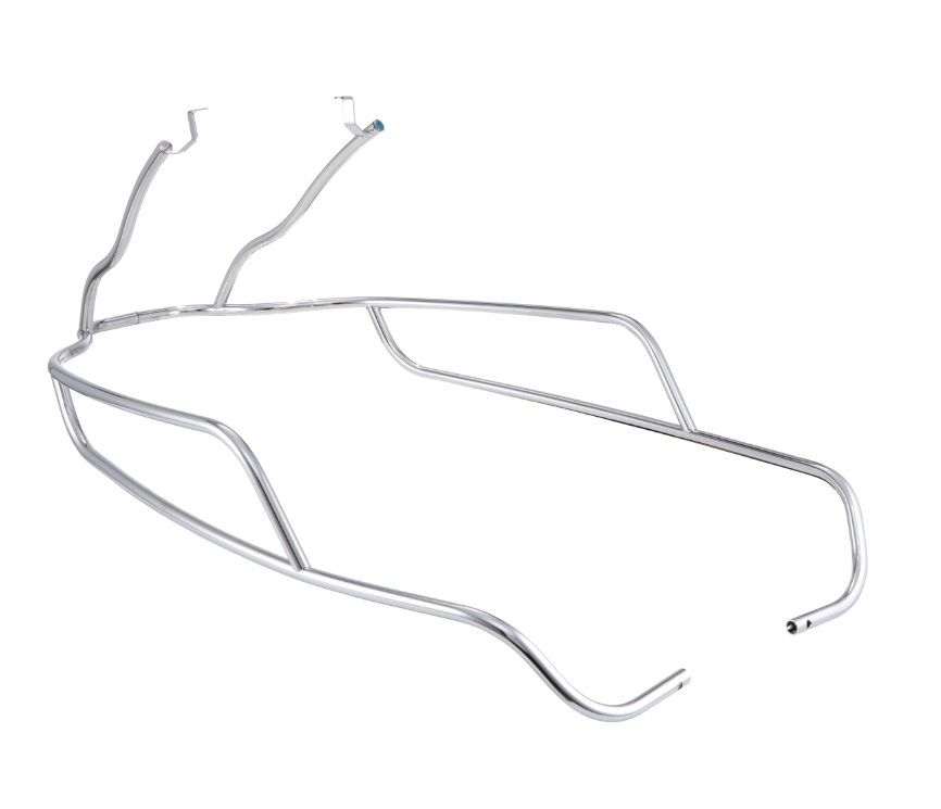 Coperchio laterale posteriore per Vespa GTS /GTS Super /GTV /GT 60, 125-300ccm, cromo