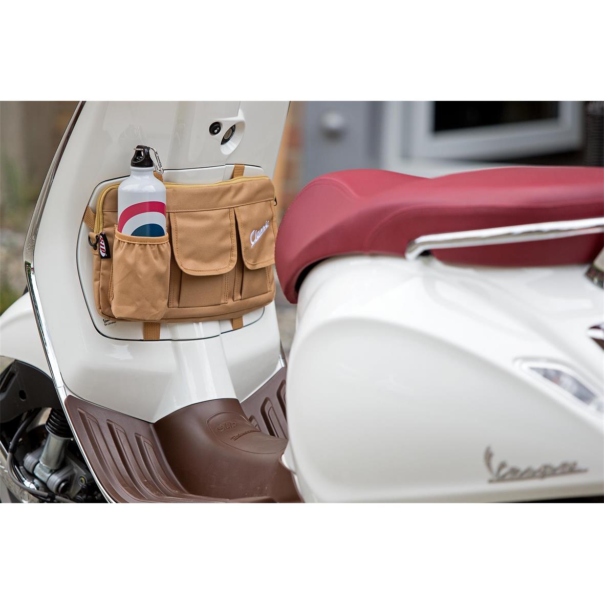 Borsa "Classic" per bagagliaio/guantiera Vespa - marrone