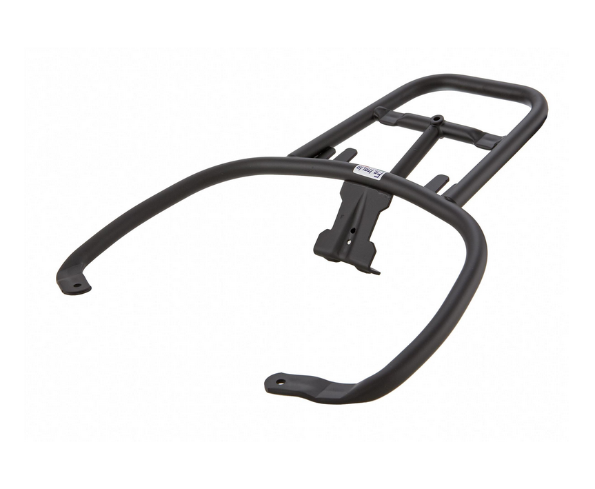 Portapacchi posteriore per Vespa Primavera /Sprint /Elettrica 50-150ccm, nero lucido