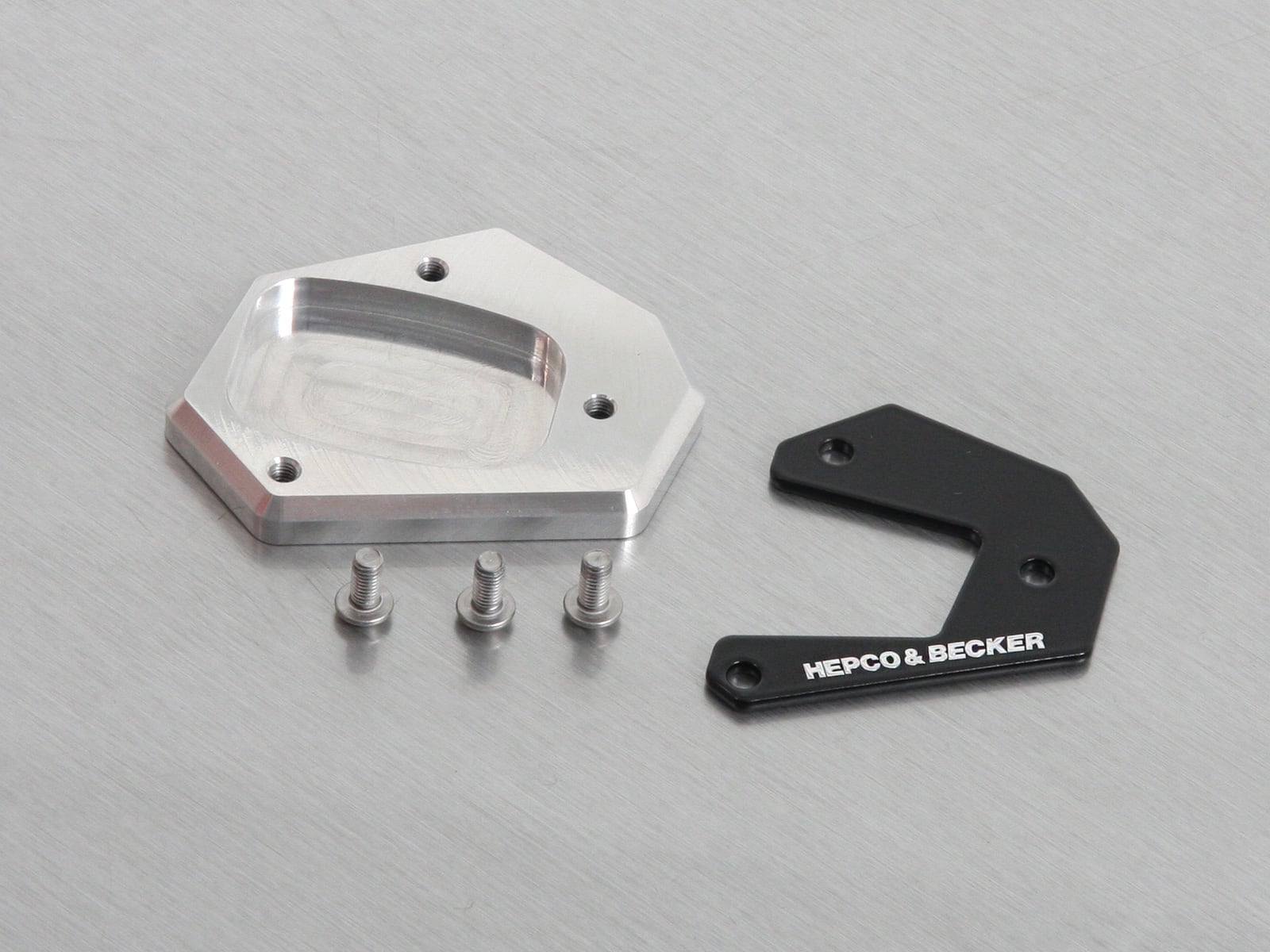 Piastra cavalletto laterale per Honda CB 500 Hornet (24-) Hepco & Becker