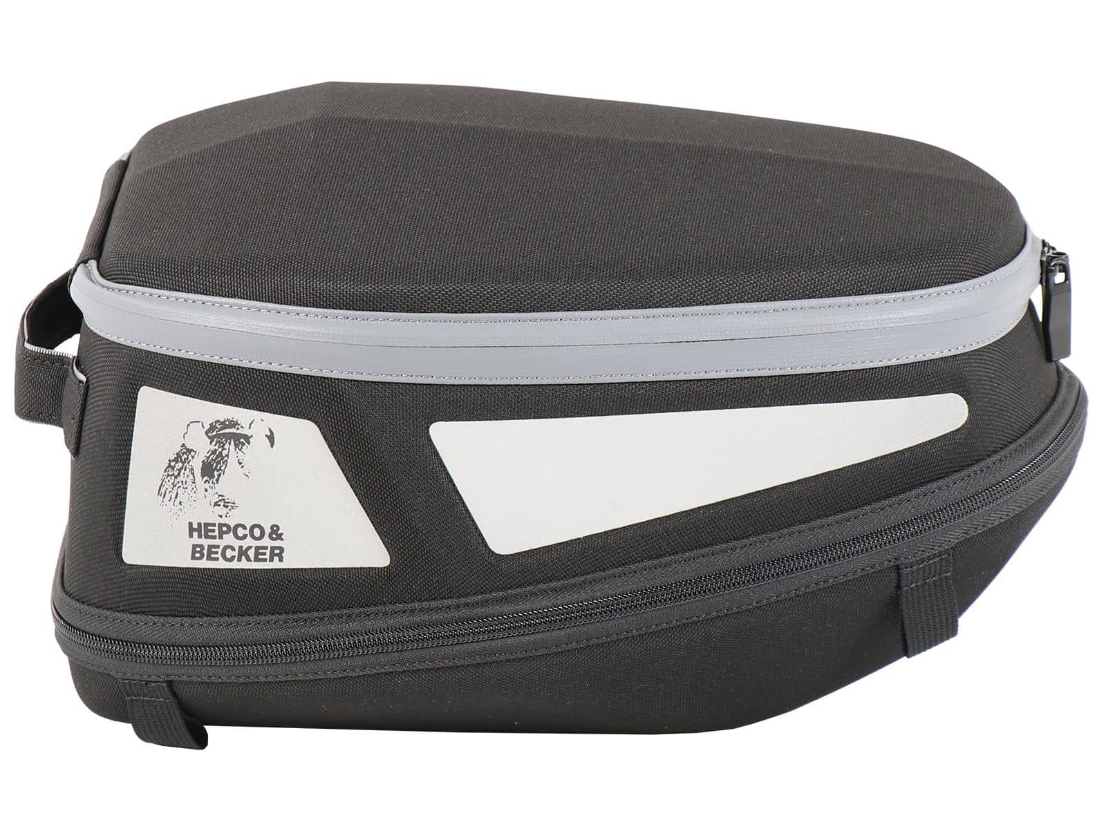 Royster Rearbag Sport borsa posteriore nera/grigia con attacco base Hepco & Becker