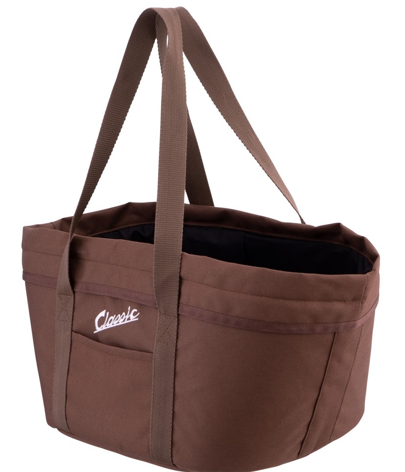 Borsa interna classica per Vespa per Top Case, marrone