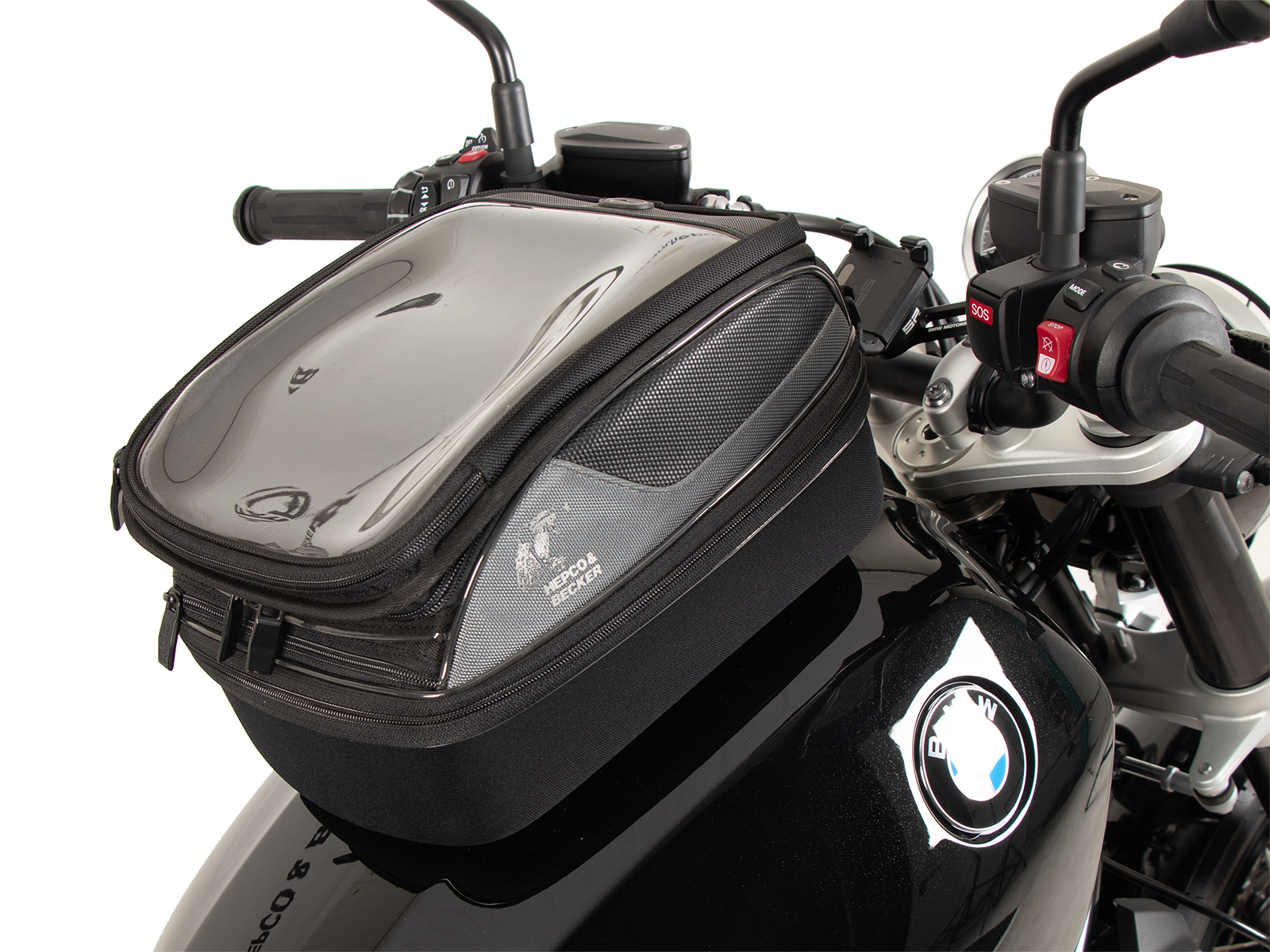 Anello serbatoio di base con blocco borsa serbatoio per BMW R 12 (24-) Hepco & Becker