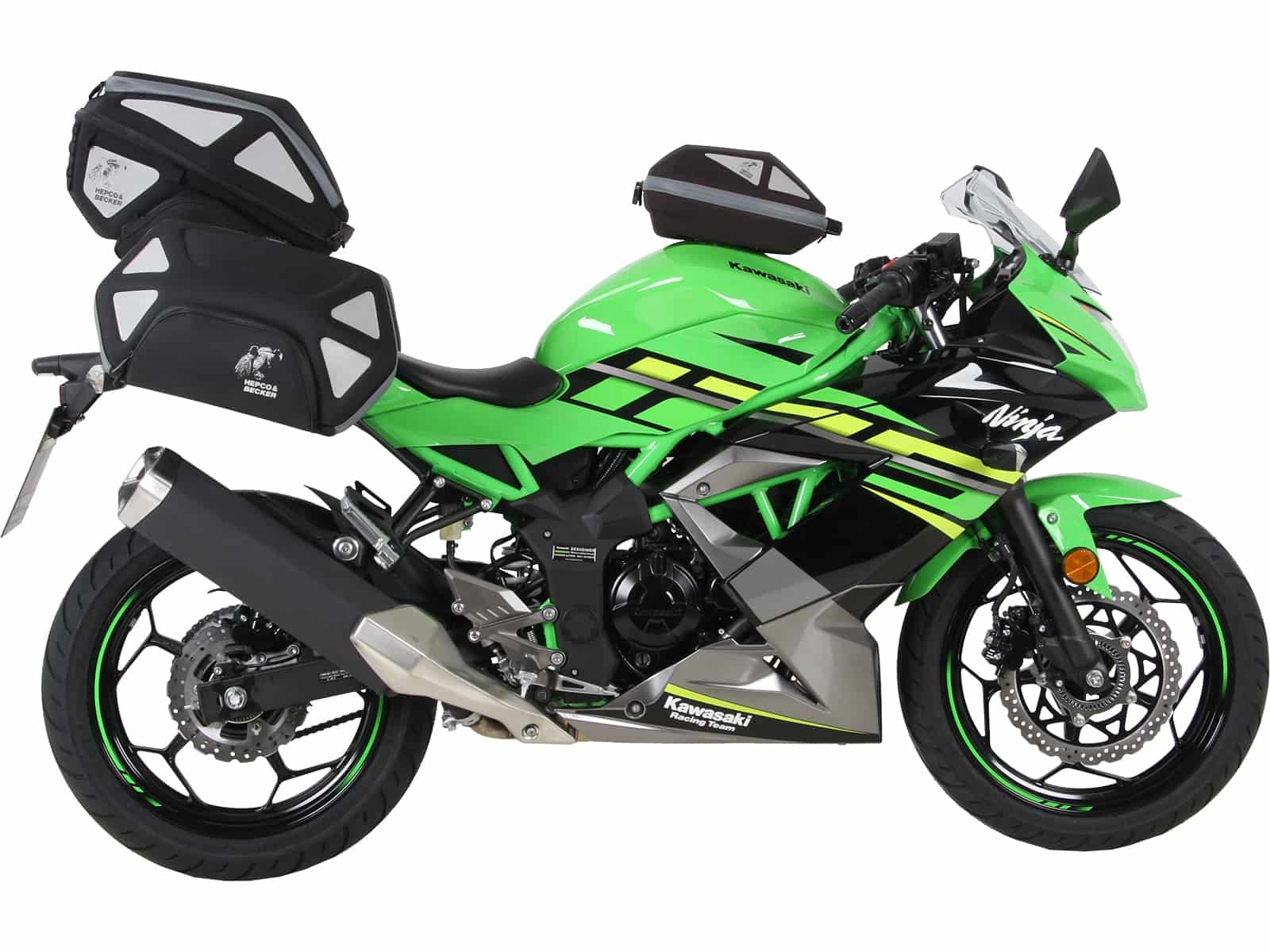 Portapacchi sportivo per Kawasaki Ninja 125 (18-) Hepco & Becker