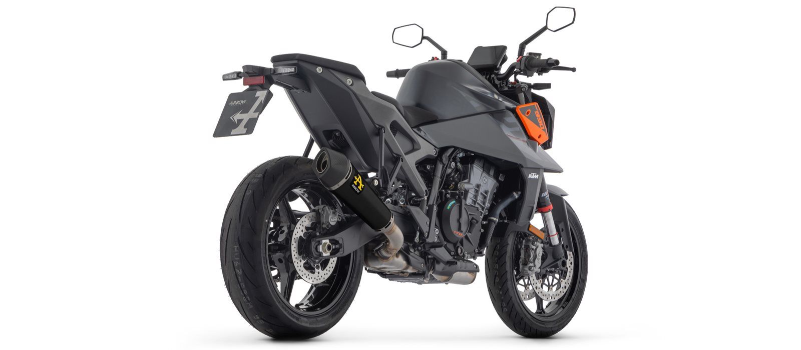 Scarico ARROW X-KONE DARK NiChrom per KTM Duke 990 (24-)