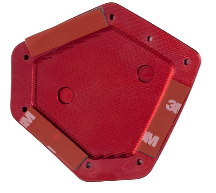 Coperchio per coperchio vario ZELIONI per Vespa GTS/GTS Super/GTV HPE 300cc, rosso
