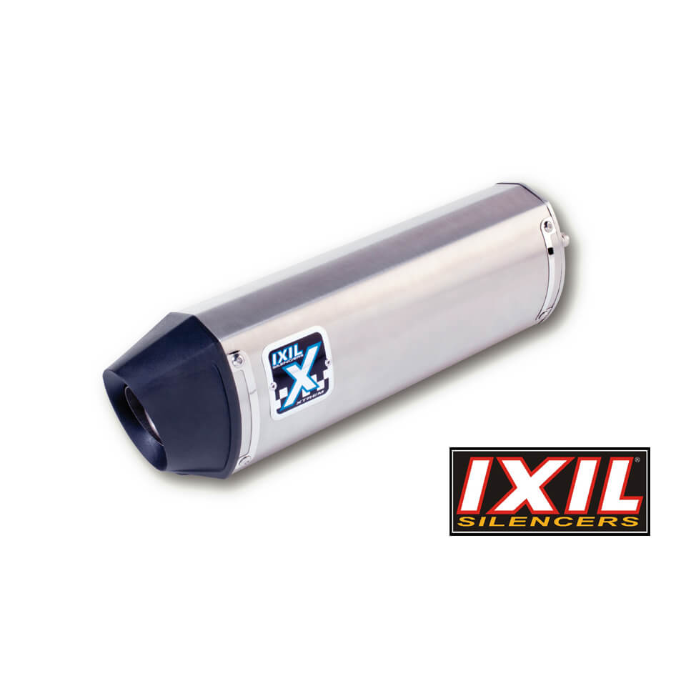 IXIL HEXOVAL XTREM Evolution silenziatore posteriore Honda CB 1000 BIG ONE, acciaio inox argento, omologazione E