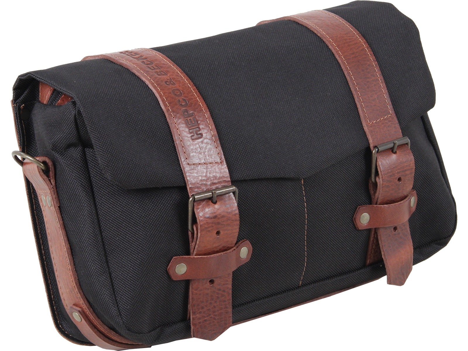 Set di borse da corriere LEGACY M/M nero per portapacchi C-Bow Hepco & Becker