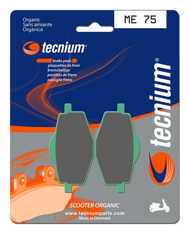 Pastiglie freno organiche per scooter Tecnium - ME75