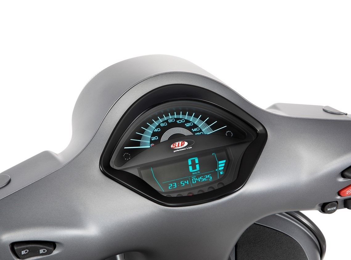 Contagiri / tachimetro per Vespa GTS/GTS Super 300cc FL ('14-), nero