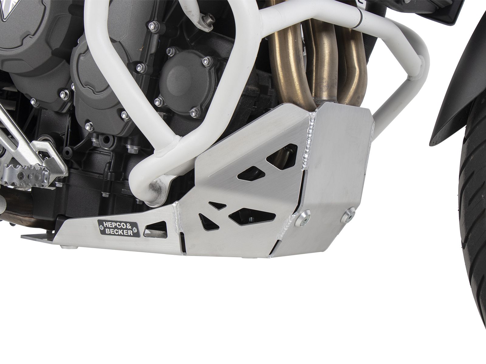 Piastra di protezione motore in alluminio per Triumph Tiger 900 GT / Pro (24-) Hepco & Becker