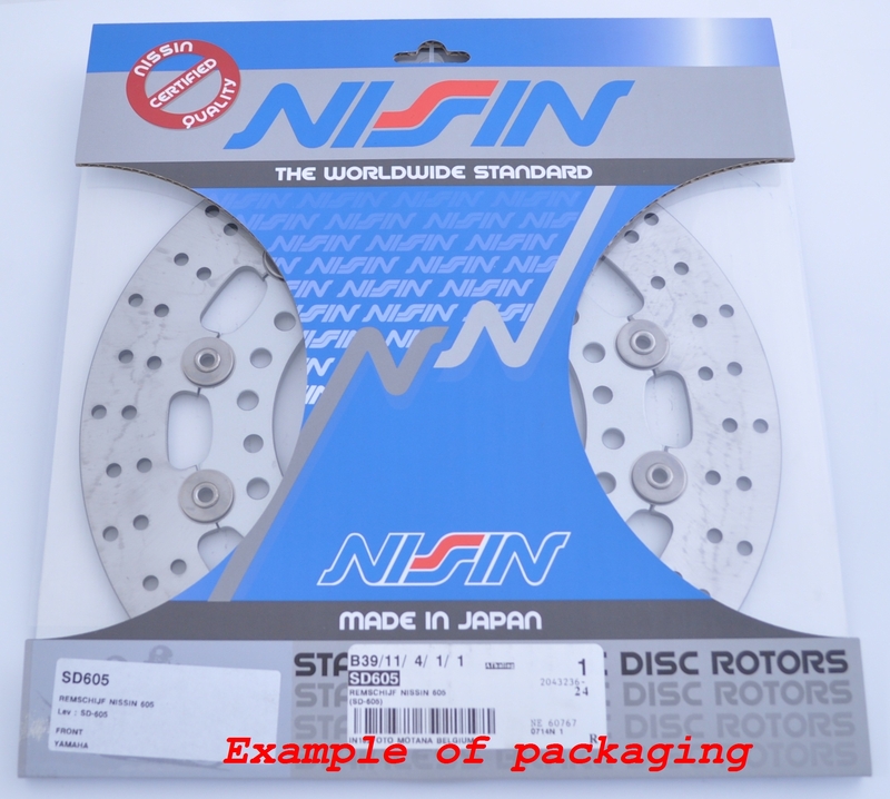 Disco freno NISSIN rotondo rigido