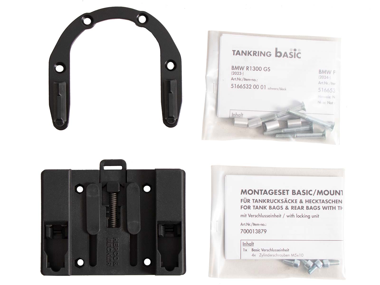 Anello serbatoio BASIC per KTM 1390 Super Duke R / EVO (24-) Hepco & Becker