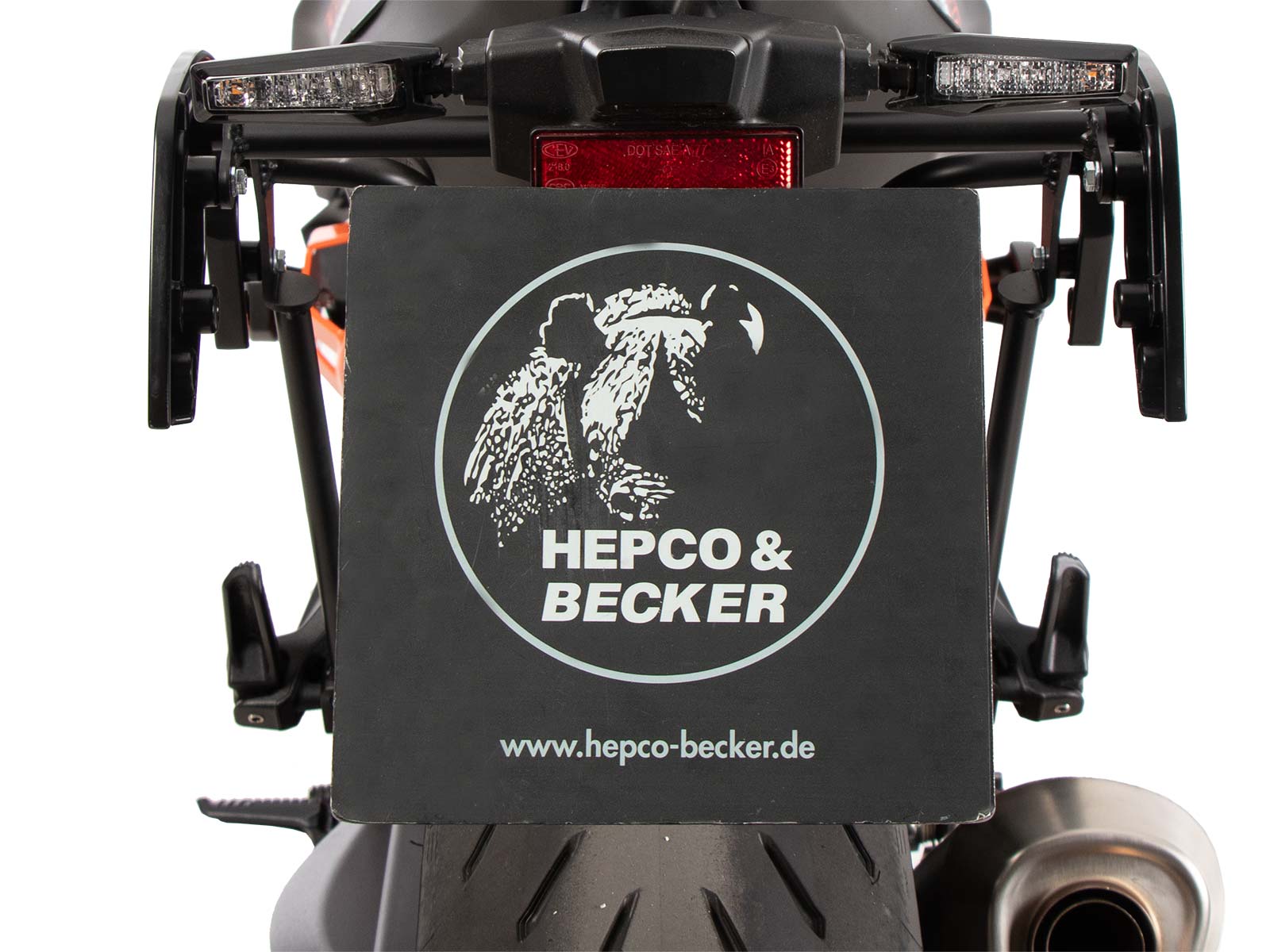 Portapacchi laterale C-Bow per KTM 1390 Super Duke R / EVO (24-) Hepco & Becker