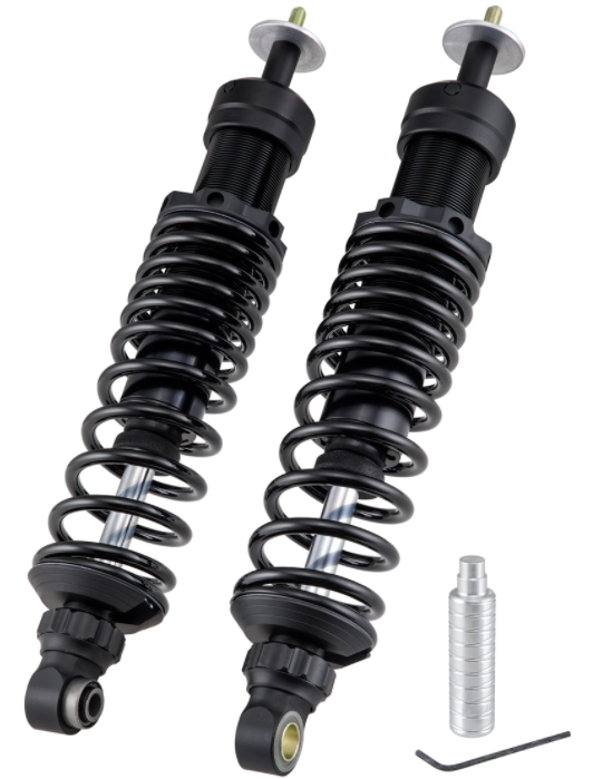 Ammortizzatore posteriore per Vespa GTS/GTS Super/GTV/GT 60/GT/GT L 125-300cc, nero opaco