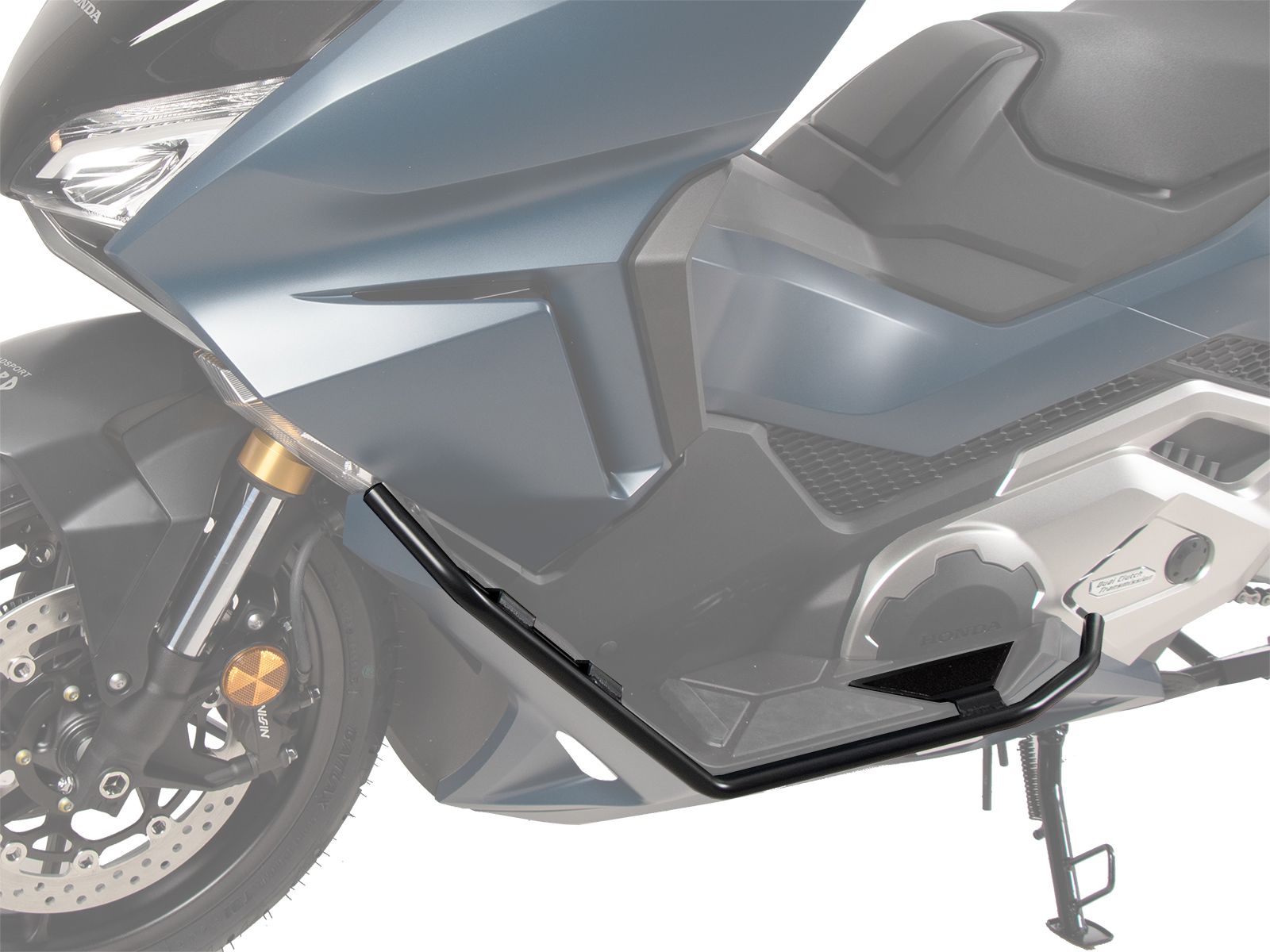 Barra di protezione della carenatura nera per Honda NSS 750 Forza (21-) Hepco & Becker