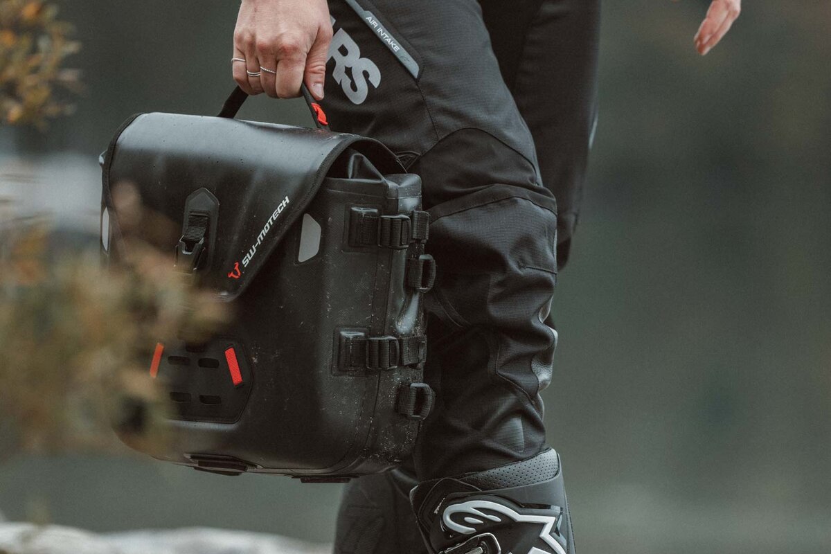 SW-Motech SysBag WP S con piastra di adattamento destra per Honda XL 750 Transalp (23-) SW-Motech