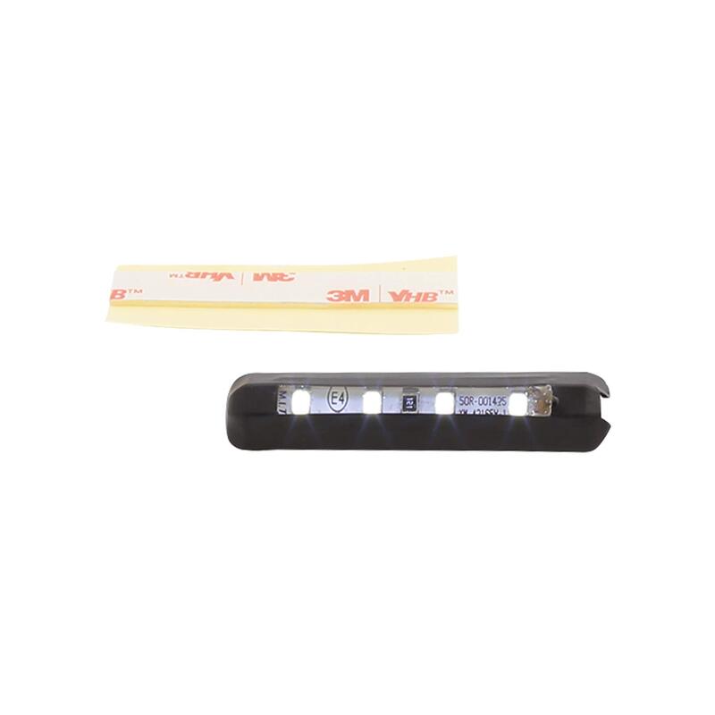HIGHSIDER luce targa intelligente a LED nera (1 pezzo)