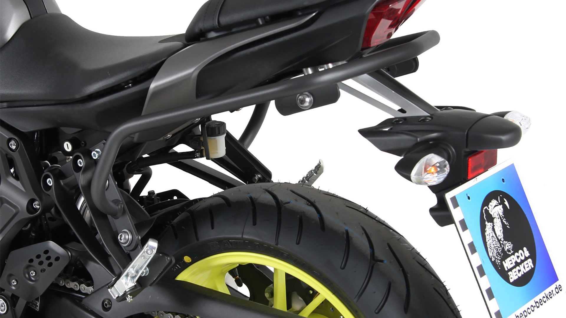 Barra di protezione posteriore per Yamaha MT-07 (21-24) Hepco & Becker