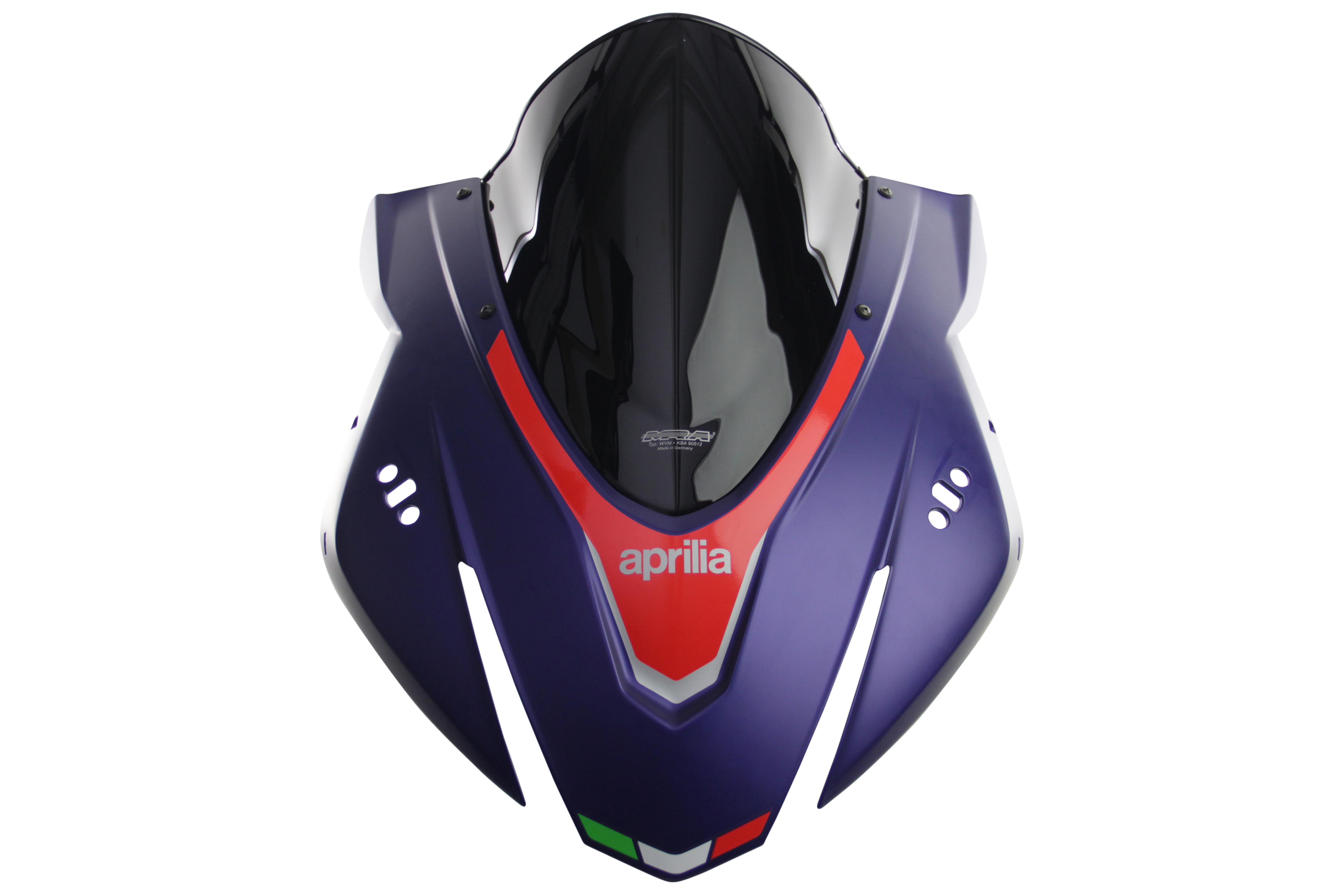 Parabrezza MRA Racing "R" - nero - Aprilia RSV 4 1100 Factory 2021-