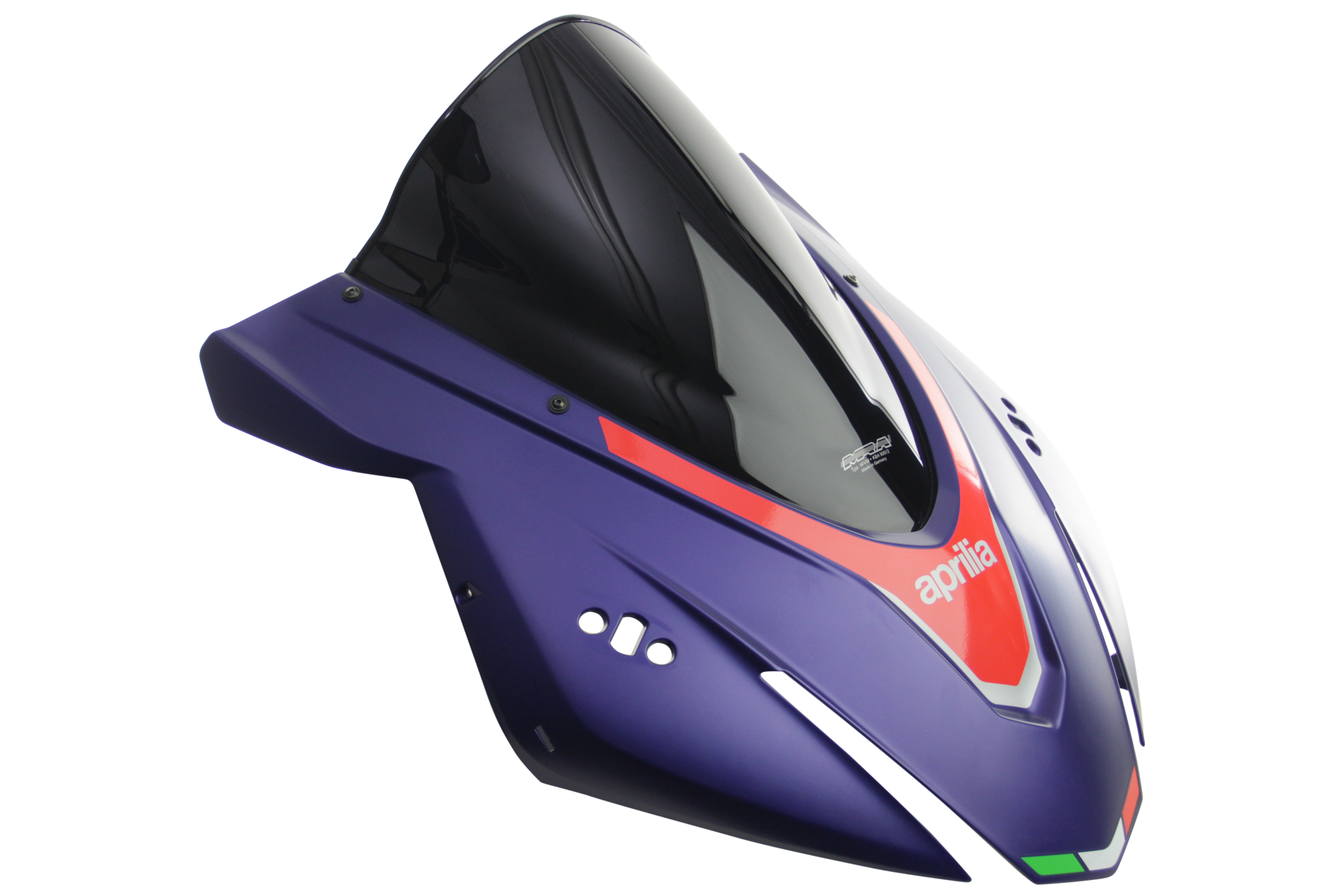 Parabrezza MRA Racing "R" - nero - Aprilia RSV 4 1100 Factory 2021-