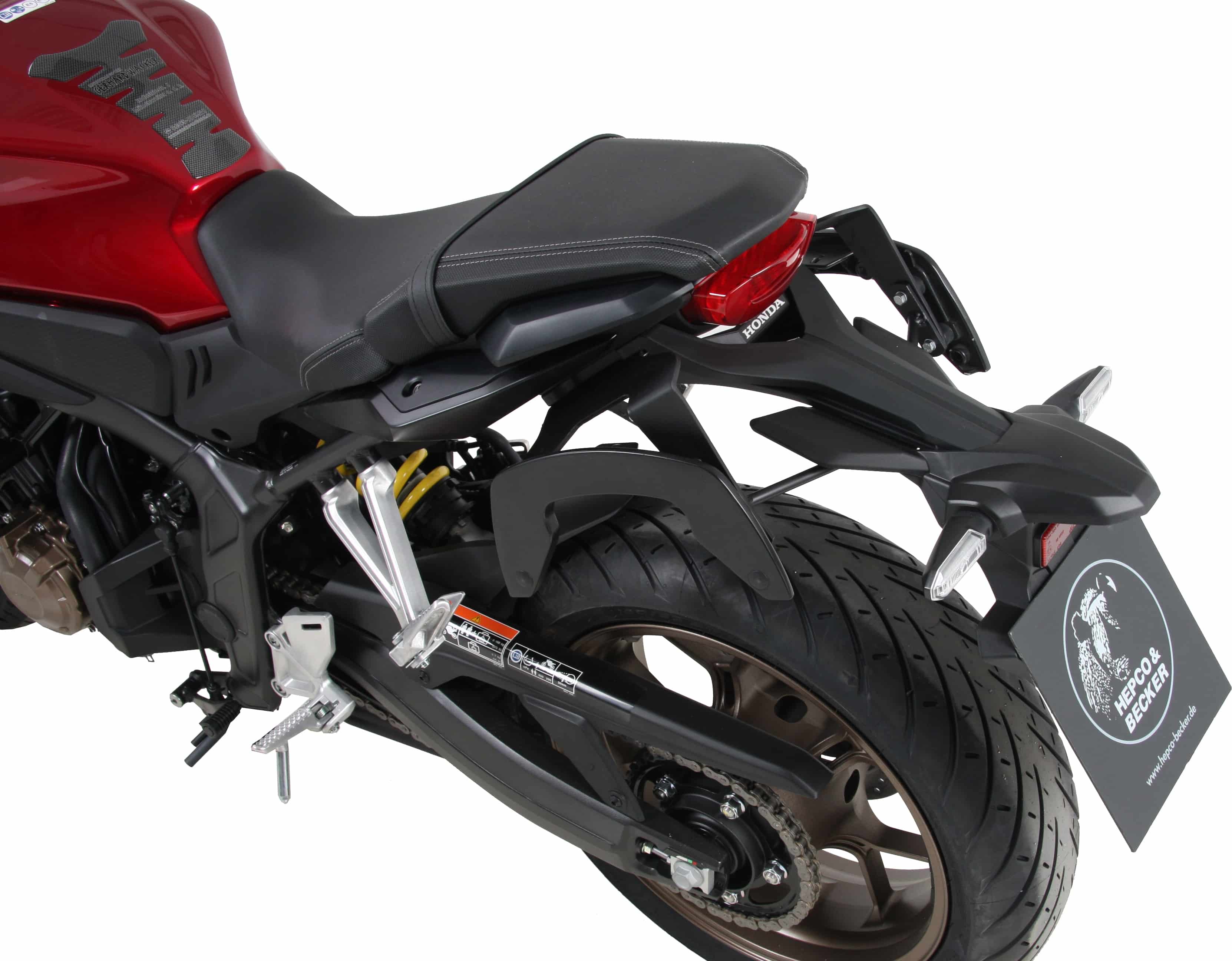 Portapacchi laterale C-Bow nero per Honda CBR 650 R (19-20) Hepco & Becker