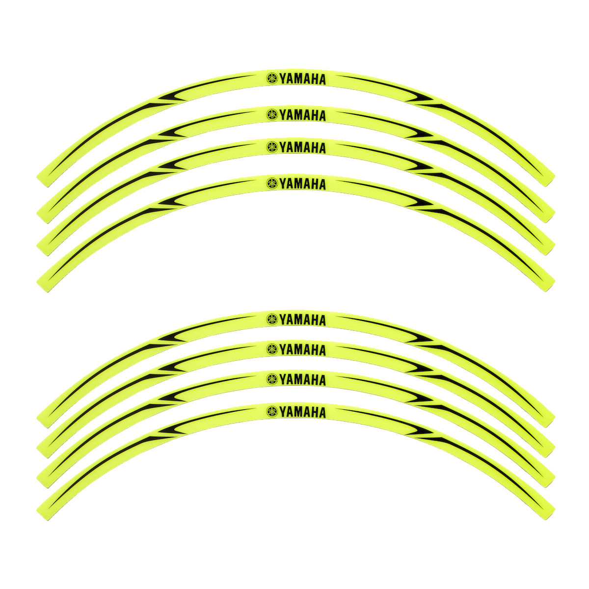 Adesivi Yamaha RIM (set) gialli