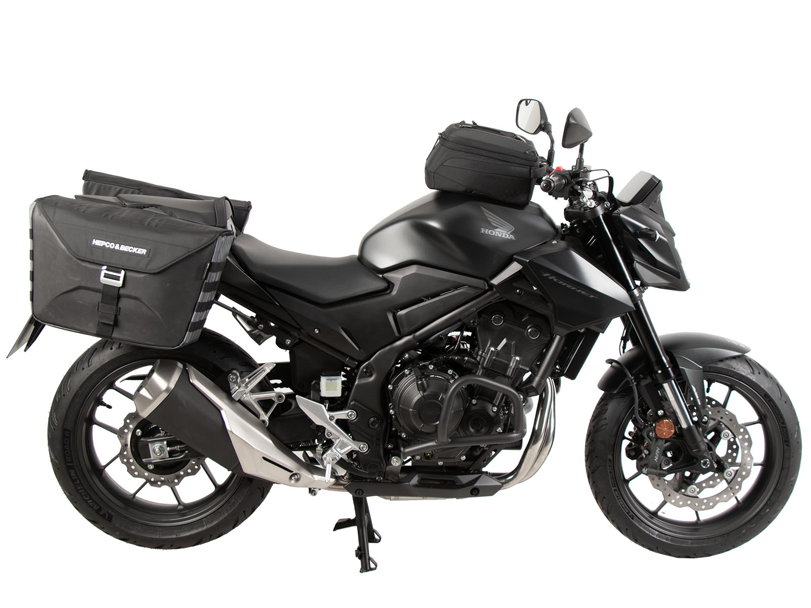 Portapacchi laterale C-Bow antracite per Honda CB 500 Hornet (24-) Hepco & Becker