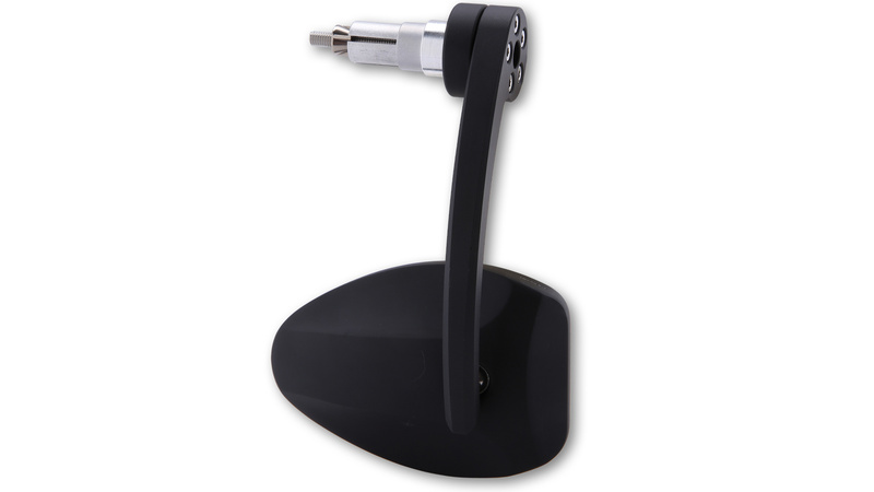 HIGHSIDER pro Specchio manubrio Ferrara 2 Evo Nero (1pc)