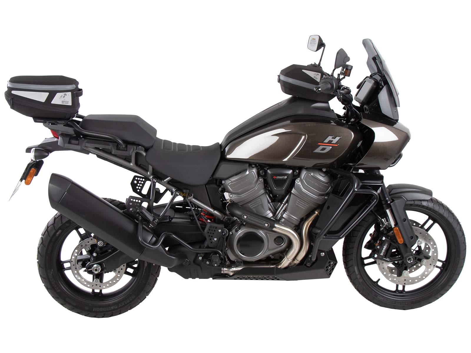 Anello serbatoio di base con blocco borsa serbatoio per Harley Davidson Pan America (21-)