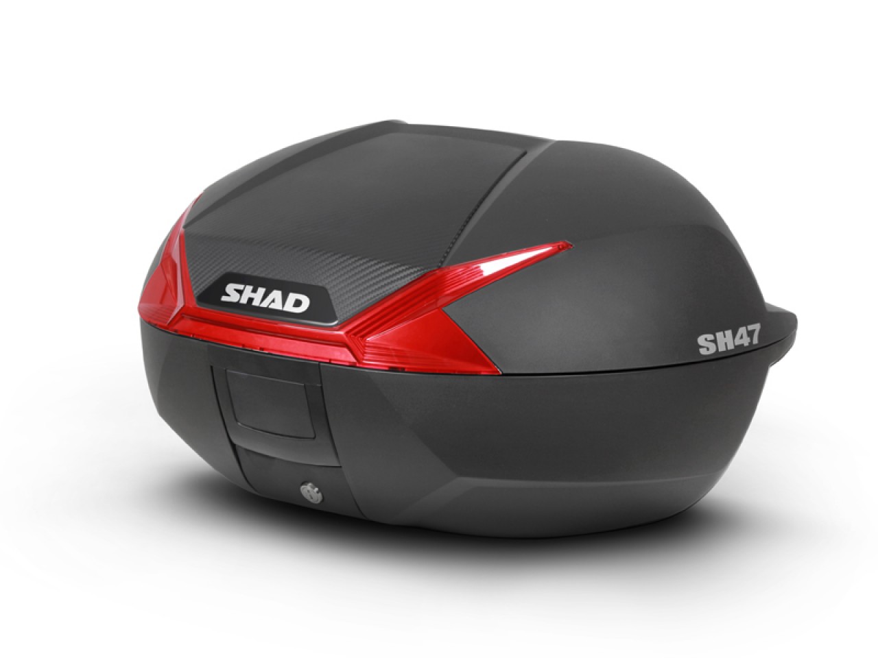 Valigia Shad Top SH47 con riflettore rosso, 47l