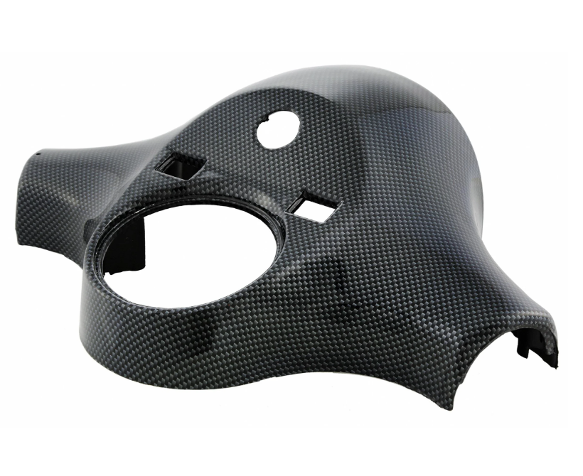 Copristerzo per Vespa PX 80-200cc, effetto carbonio