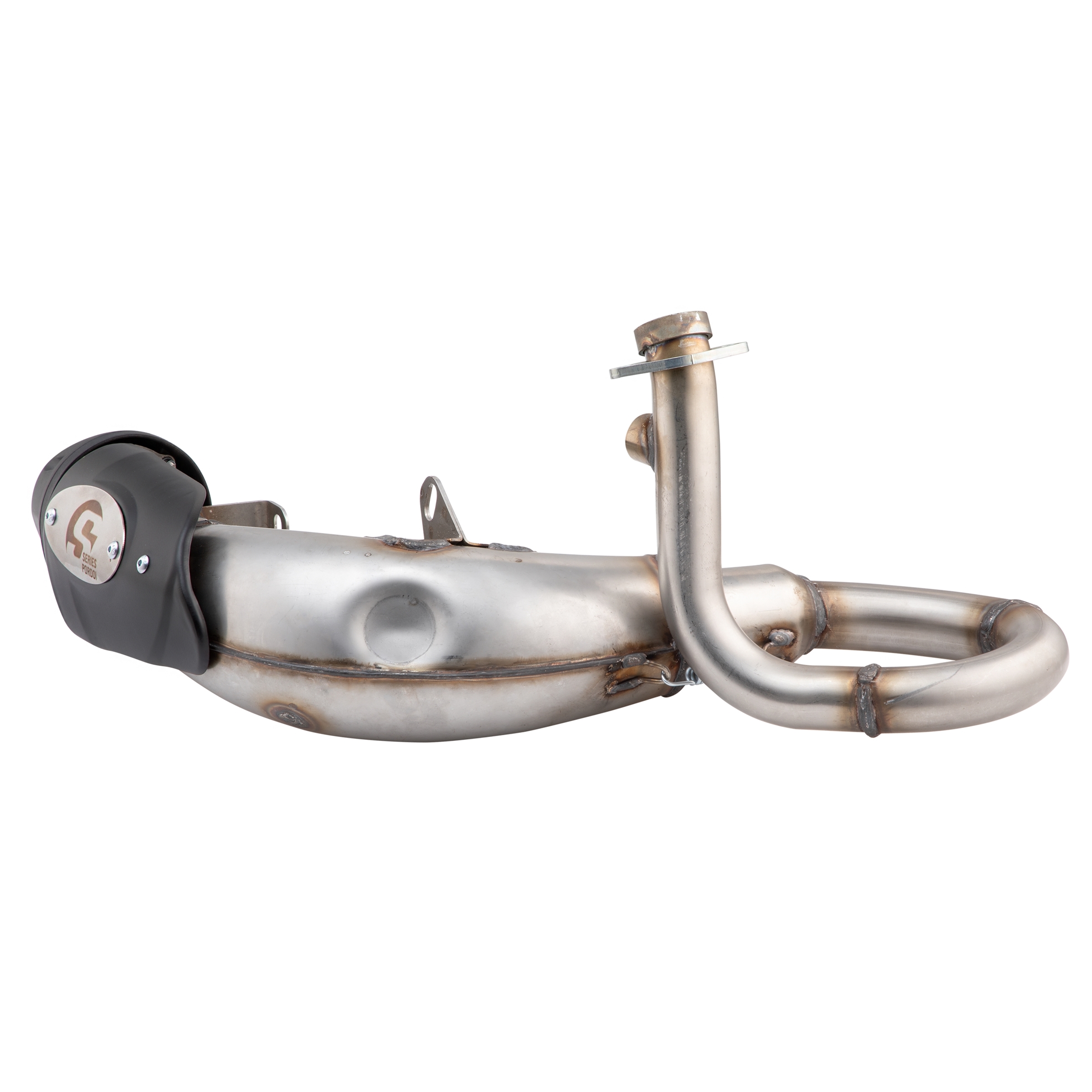 Scarico racing per Vespa GTS/​GTS Super/​GTV/​GT 60 125-300ccm i.e., 4T, LC, inox