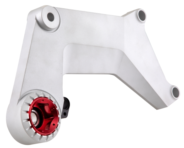 Forcellone per scarico racing posteriore Vespa GTS/​GTS Super/​GTV 125-300ccm con ABS, argento