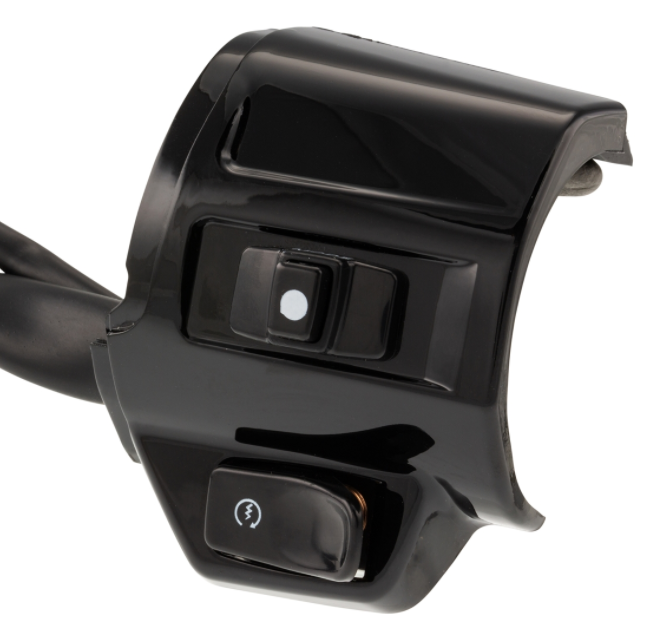 Centralina DMP destra per Vespa Primavera/​Sprint, nero lucido