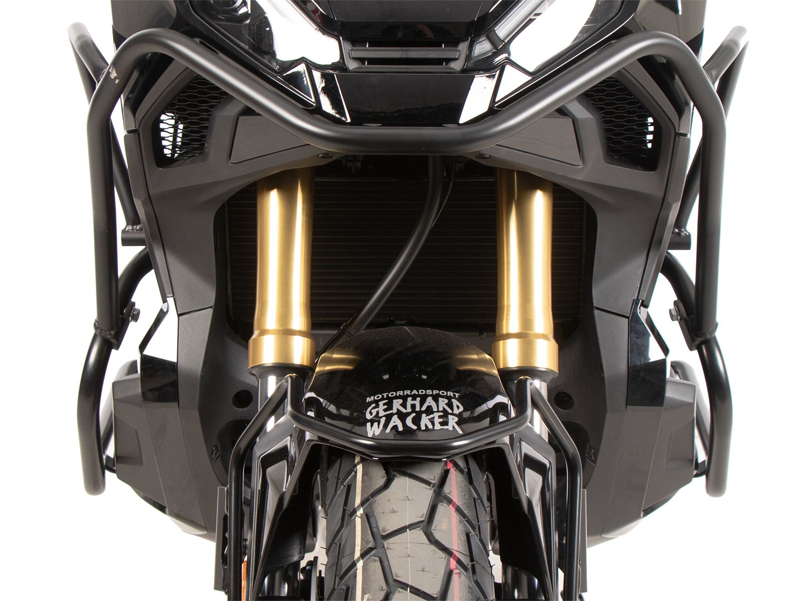 Barra di protezione anteriore nera per Honda X-ADV (25- ) Hepco & Becker