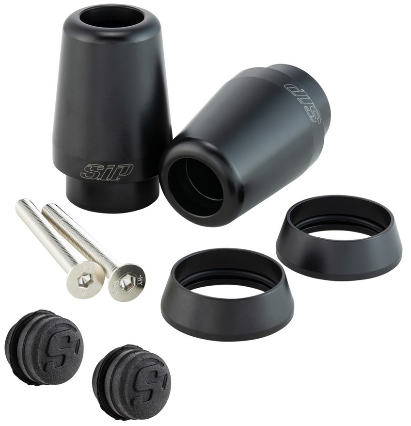 Pesi manubrio per Vespa GTS/GTS Super/GTV/GT 60/GT/GT L 125-300cc, destra/sinistra, nero