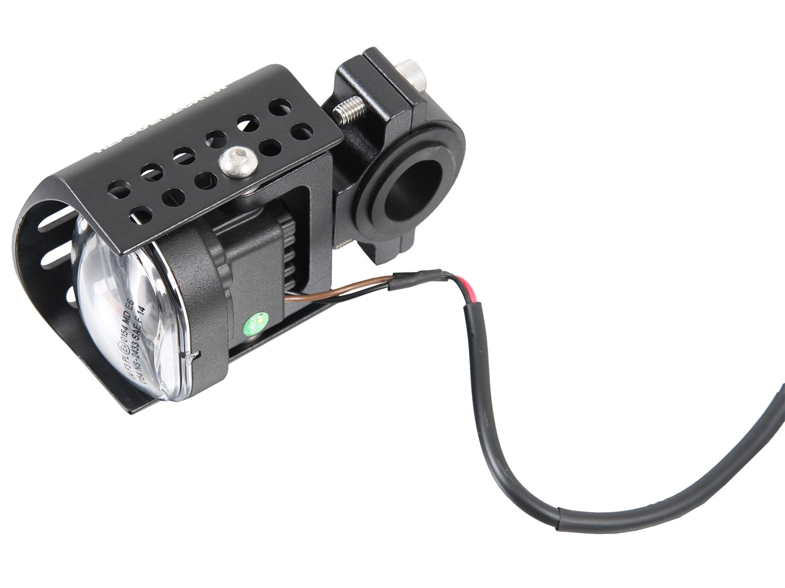 Faro ausiliario a LED (set) incluso set di montaggio universale per BMW F 850 GS (Bj.18-) Originale Hepco