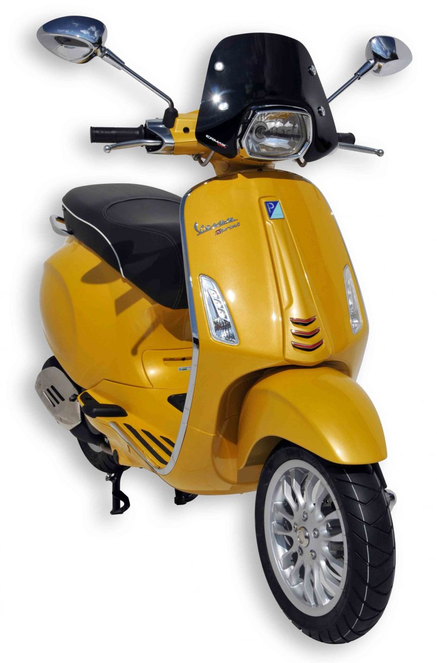 Parabrezza Ermax Piccolo per Vespa Sprint - nero