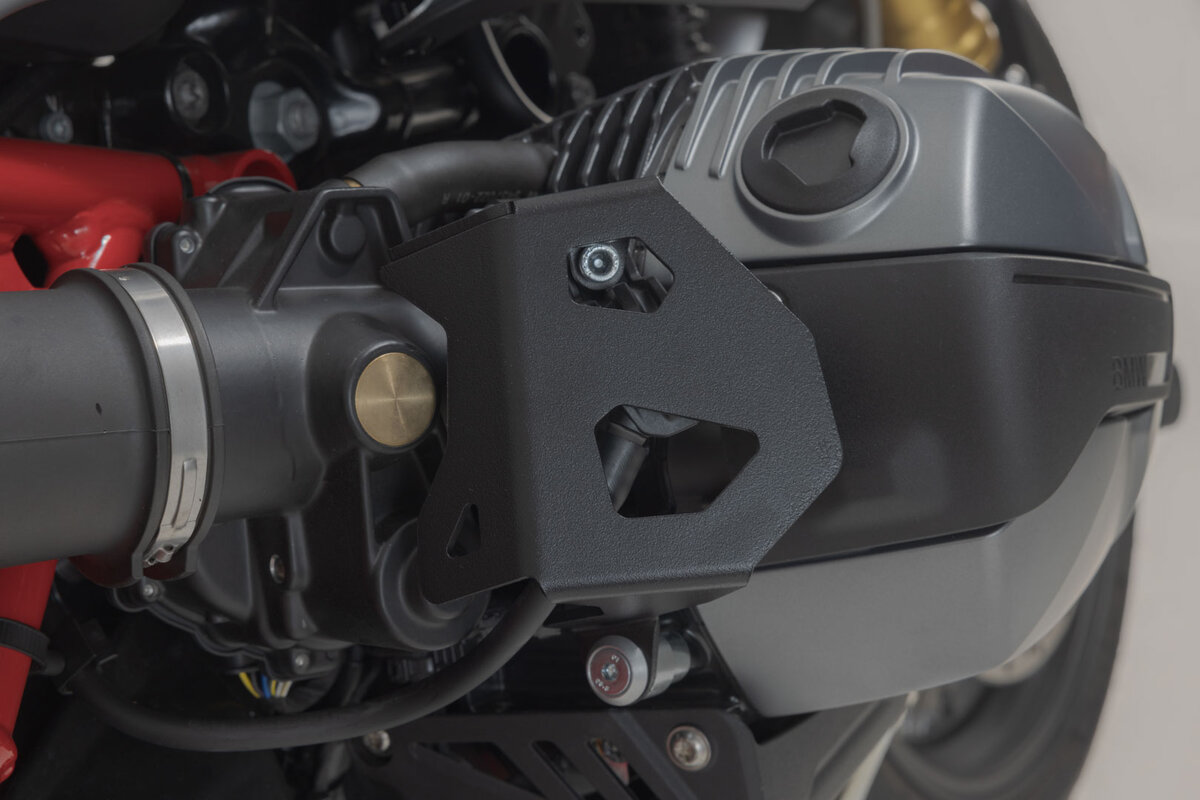 Set copri iniettori carburante SW-Motech nero per BMW R 12 G/S (25-)