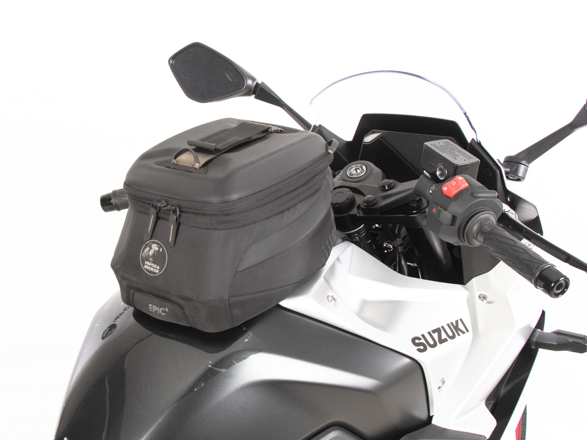 Anello serbatoio di base con blocco borsa serbatoio per Suzuki GSX-8R (24- ) Hepco & Becker