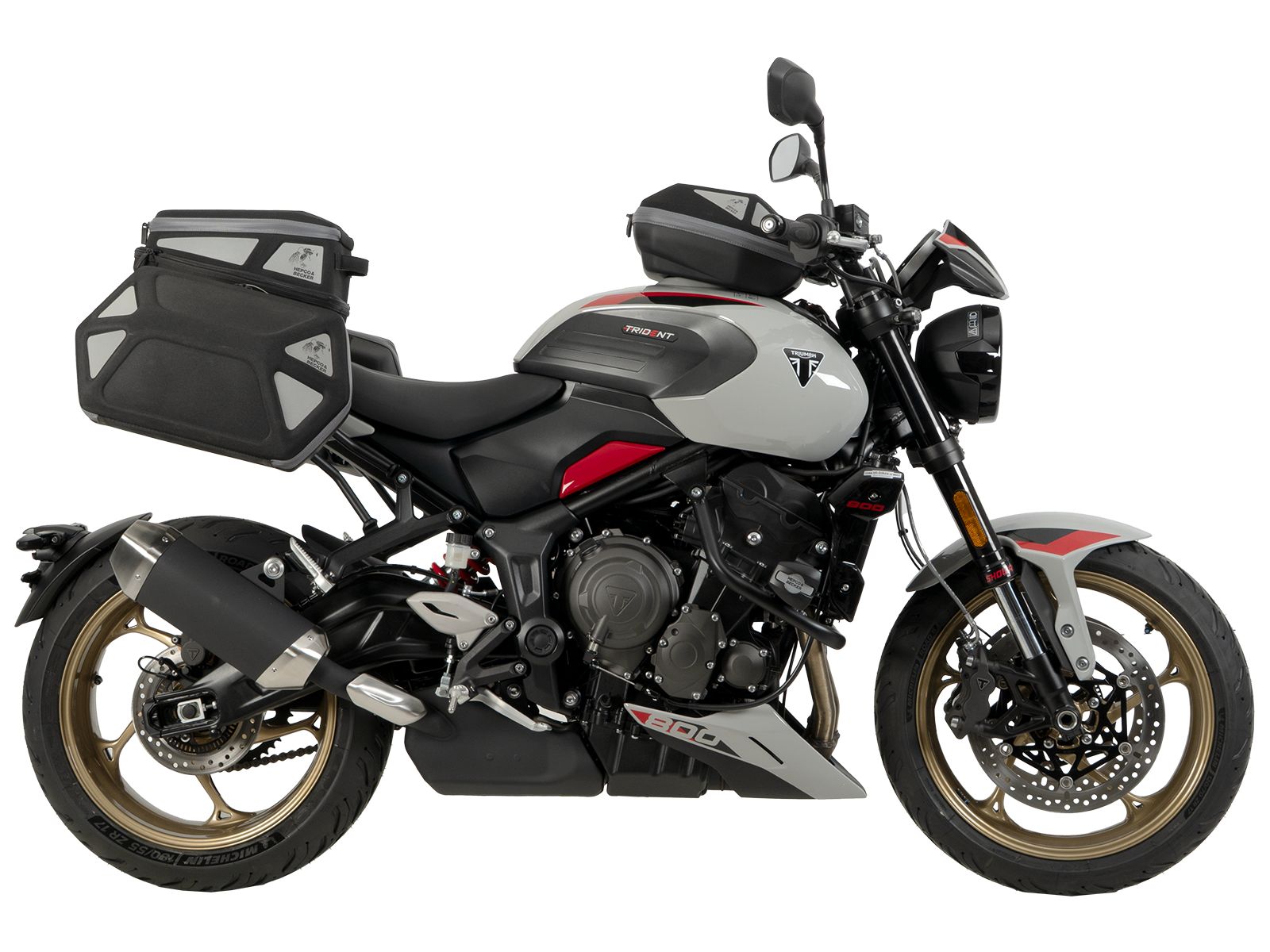 Anello per serbatoio Basic con chiusura per borsa da serbatoio inclusa per Triumph Trident 800 (26-) Hepco & Becker