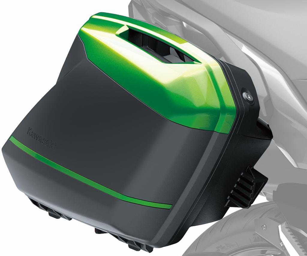 Set di coperture per valigie laterali 28L Originali Kawasaki