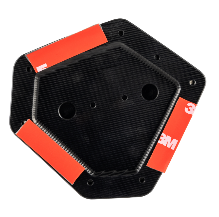 Coperchio per coperchio vario ZELIONI per Vespa GTS/GTS Super/GTV HPE 300cc, nero lucido