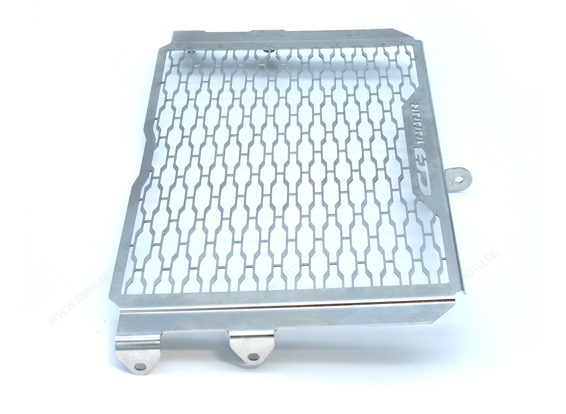 Griglia radiatore (argento) in acciaio inox con logo CB per Honda CB1000R 2021-..